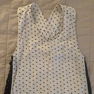 Ace & Jig Hot Cross Tank in Ivory/Carnival